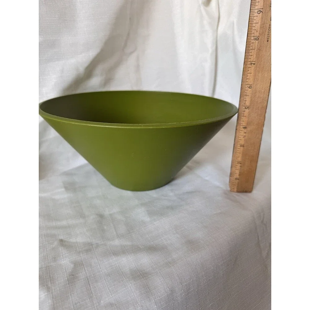 Vintage MCM David Douglas Co. 1960’s Accalac Avocado Green 9-piece Hostess Set